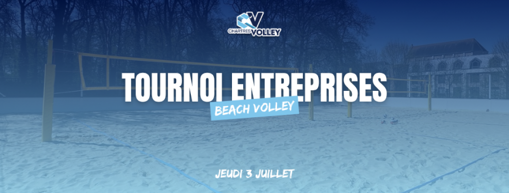 Tournoi entreprises Beach Volley - Juillet 2025