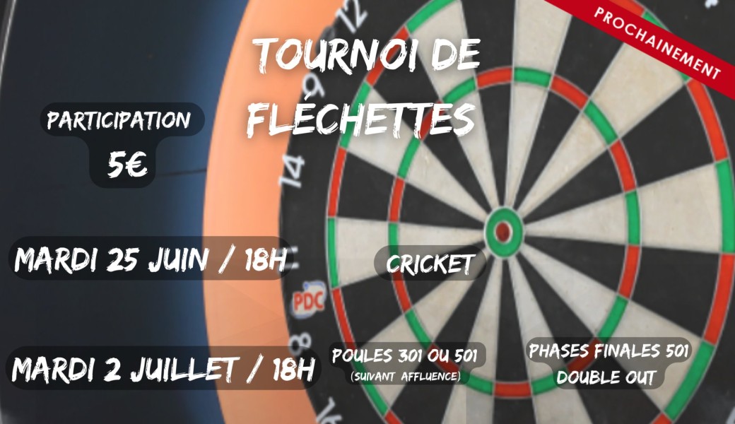 Tournoi fléchettes #4