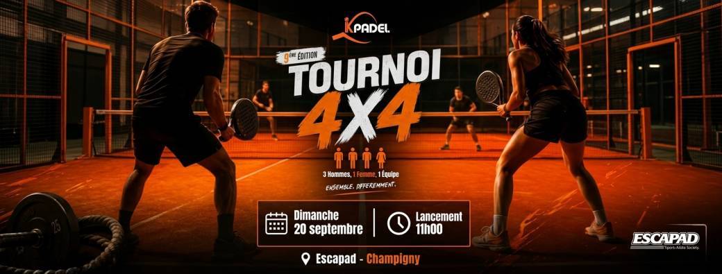 Tournoi Padel Relais 4x4 - 9ème Edition