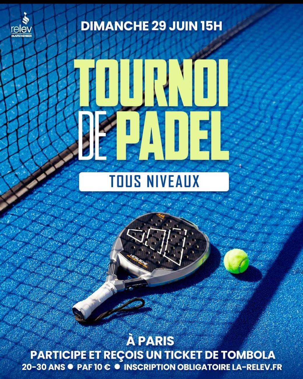 Tournoi padel 