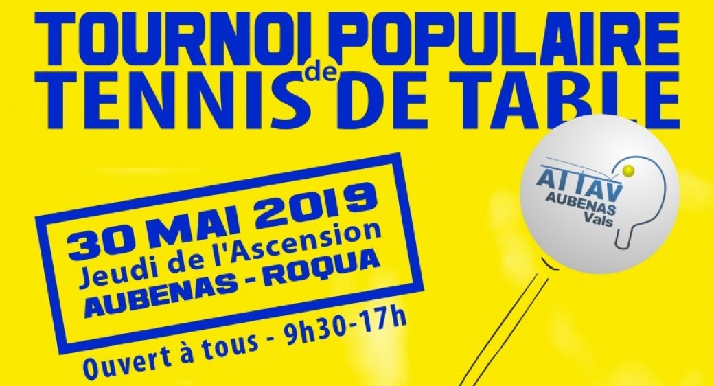 Tournoi Populaire 2019