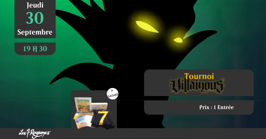 Tournoi Villainous