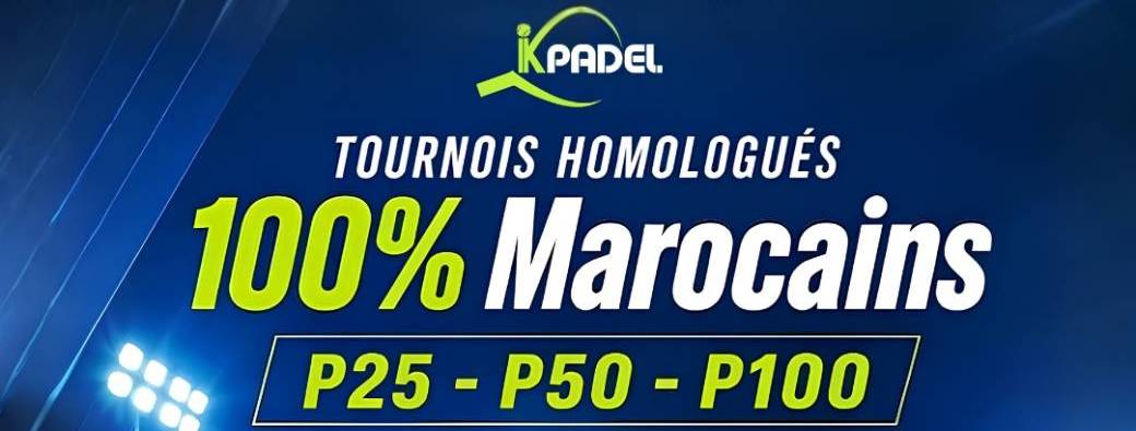 Tournois Padel P25/P50/P100 by IKPADEL