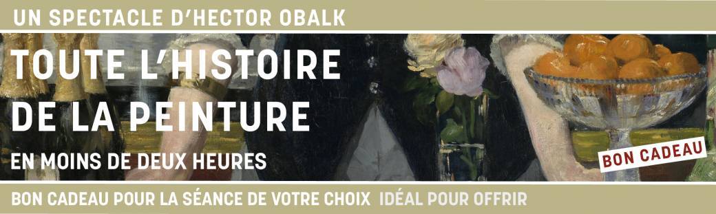 BON-CADEAU : TOUTE L'HISTOIRE DE LA PEINTURE...