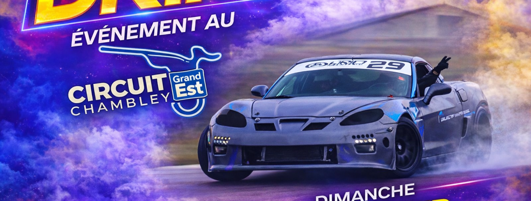 Track Day Drift sur piste arrosée sur le circuit de Chambley le dimanche 25 Janvier