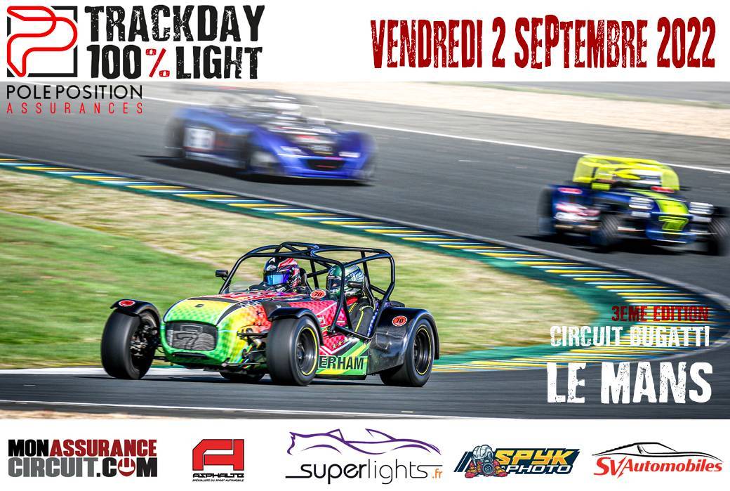 TRACKDAY 100% LIGHT LE MANS