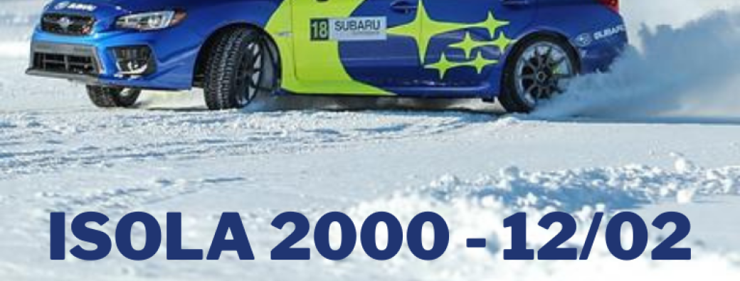 Trackday Circuit sur glace d'Isola 2000
