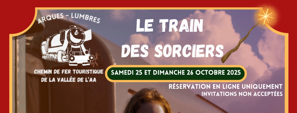 TRAIN TOURISTIQUE | Le Train des sorciers