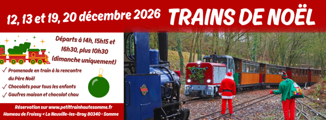 Trains de Noël