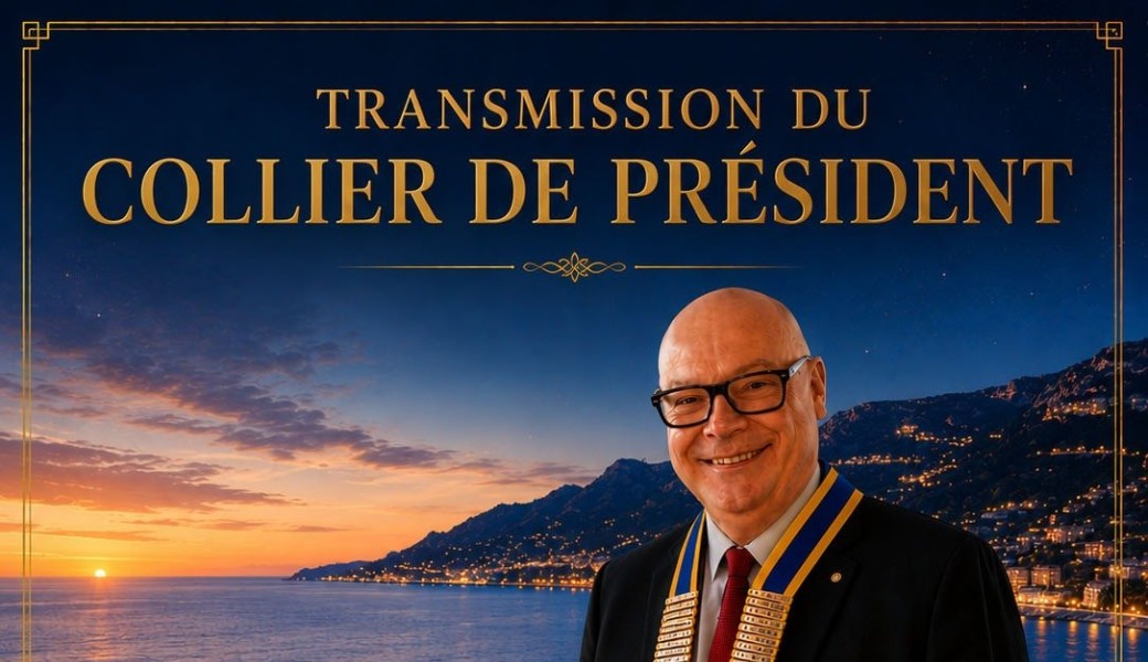 Transmission du collier de Président