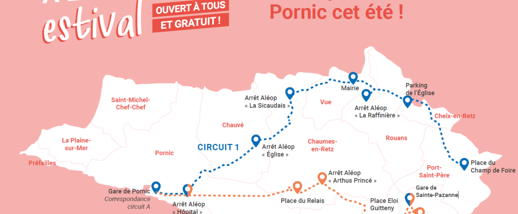 Transport à la demande Estival Circuit 1