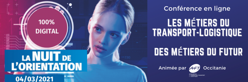 Découvrez les métiers du Transport et de la Logistique. Métiers du futur !