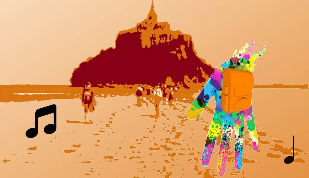 Traversée de la baie du mont saint michel+apéro musical