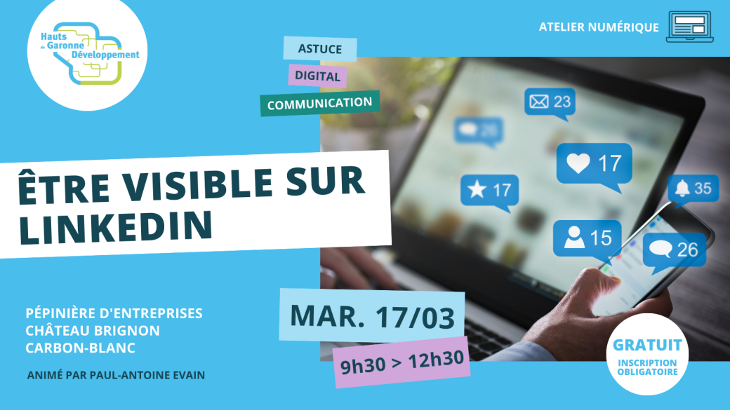  Être visible sur LinkedIn