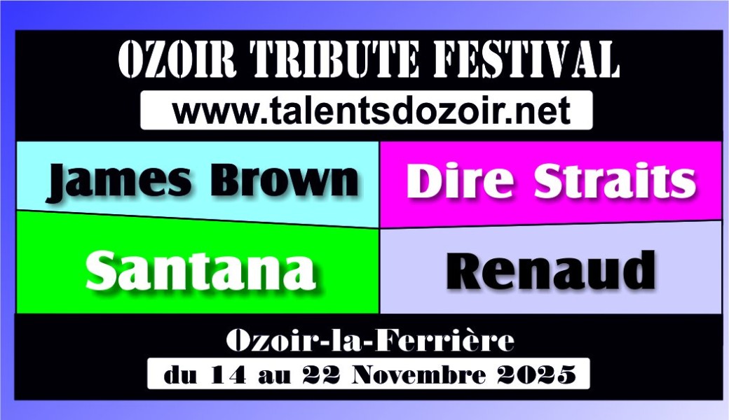 Tribute Festival d'Ozoir 2025