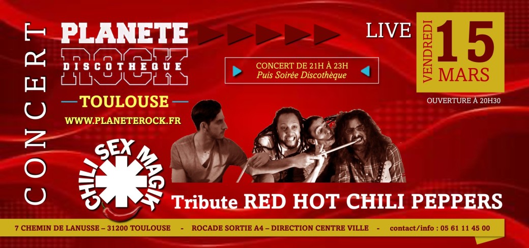 Tribute RED HOT CHILI PEPPERS à Toulouse