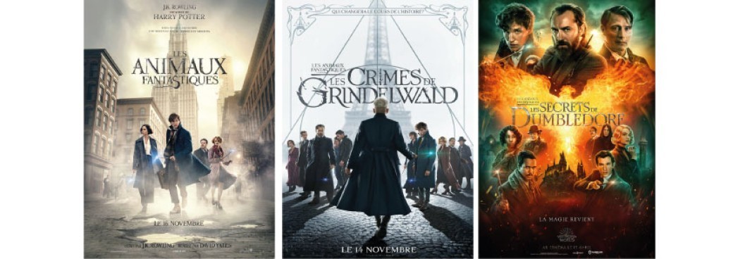 Trilogie les animaux fantastiques