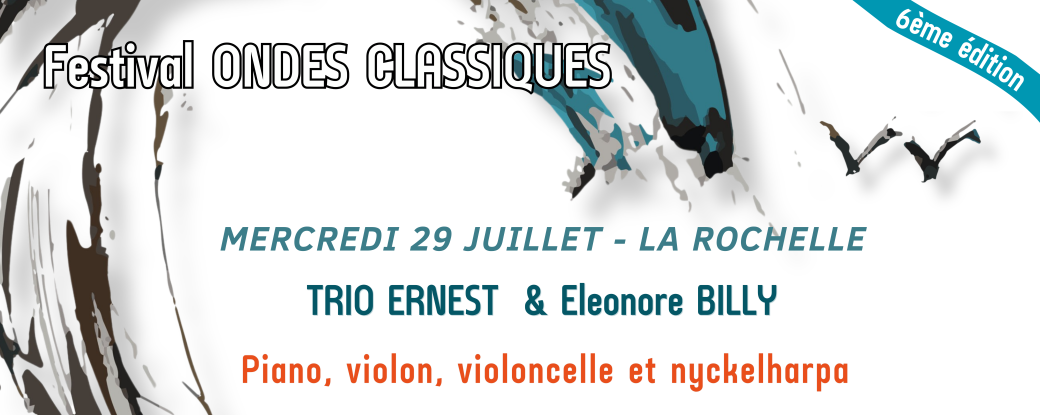 Trio ERNEST & Eléonore BILLY - Piano, violon, violoncelle et nyckelharpa