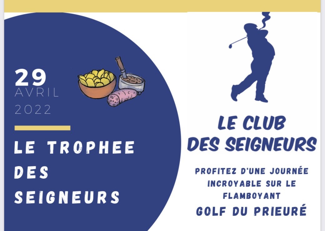 Trophée des Seigneurs Golf Du Prieuré thème Oss 117 / James Bond 007