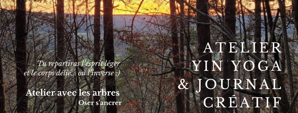 TROYES - Atelier Yin Yoga & Journal Créatif - Novembre - Sam 14 - 14h30 - S'ancrer avec les arbres