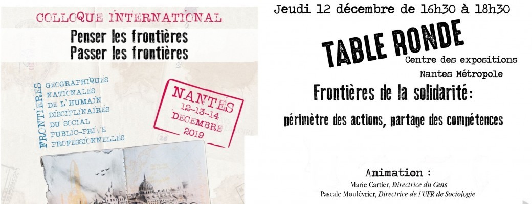 Table ronde : Frontières de la solidarité : périmètre des actions, partage des compétences