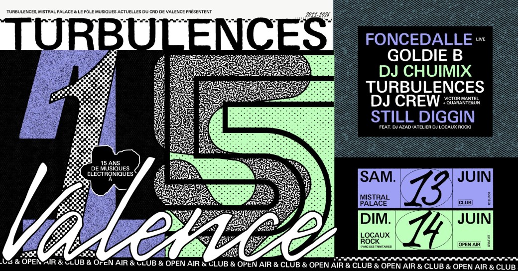 TURBULENCES ⎪ 15 ANS !