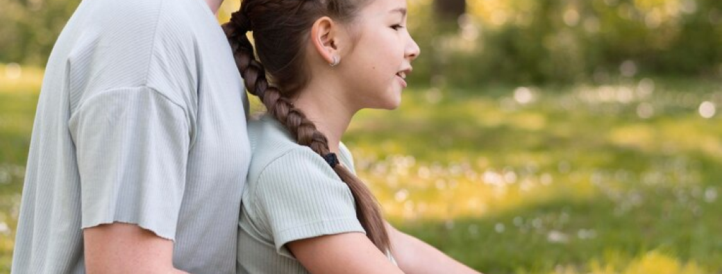 Une bulle de détente (enfant)