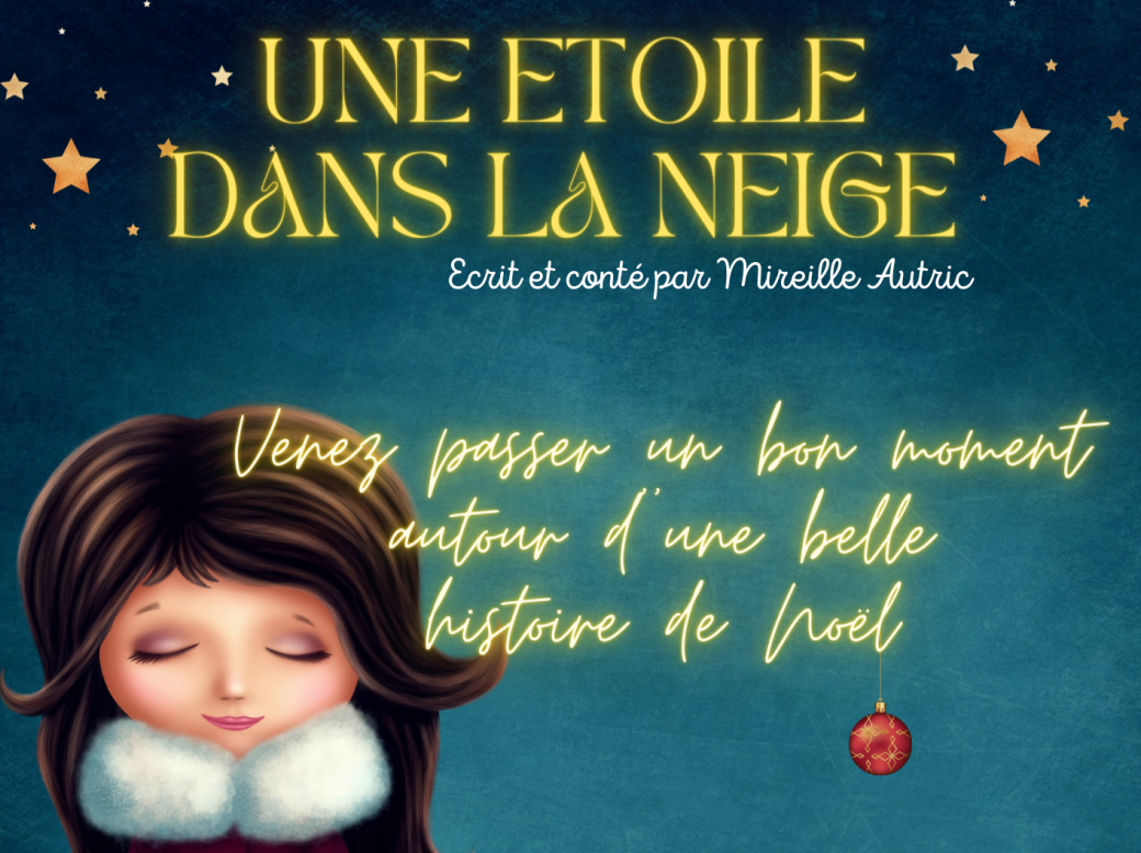 Une étoile dans la neige 