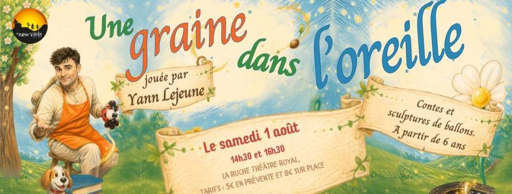 Une graine dans l'oreille