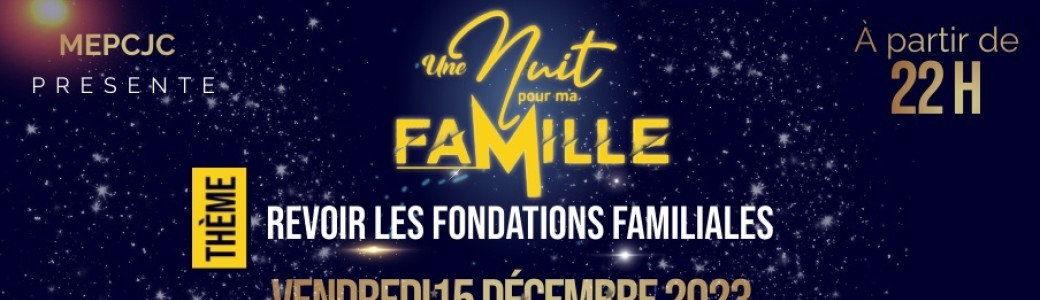 Une nuit pour ma famille