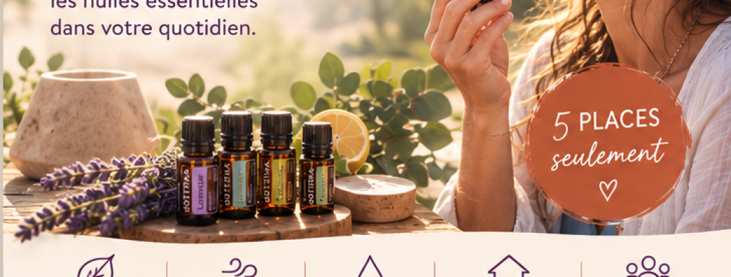 Une parenthèse pour soi — Huiles essentielles & respiration