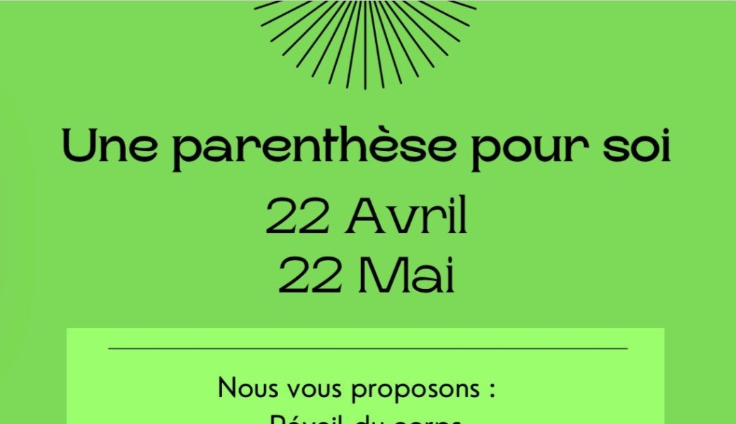 Une parenthèse pour soi