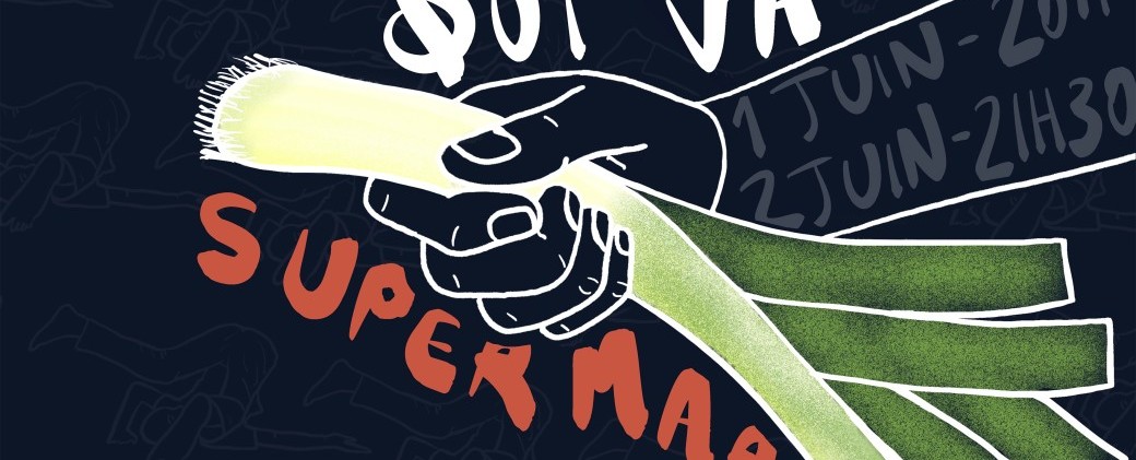 Une pièce qui va supermarché