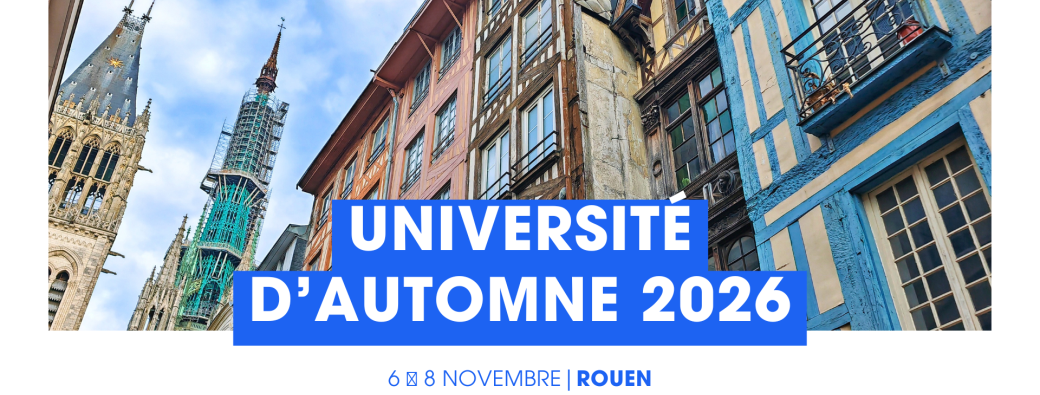 Université d'automne 2026 à Rouen