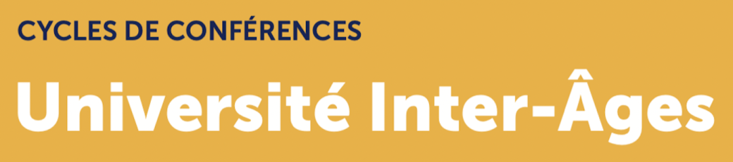 Université Inter-Âges - 1er semestre 2026-2027