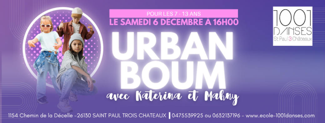 Urban Boum enfants