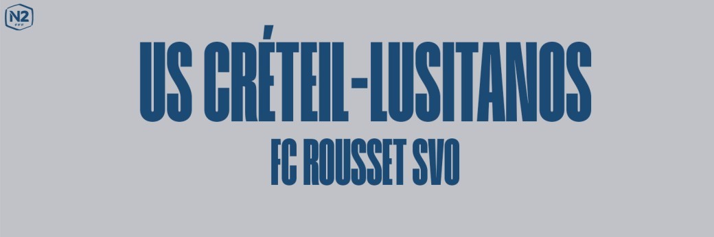 US CRÉTEIL  / ROUSSET