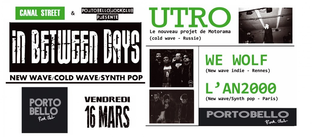 UTRO / We Wolf / L'An2000 - In Between Days