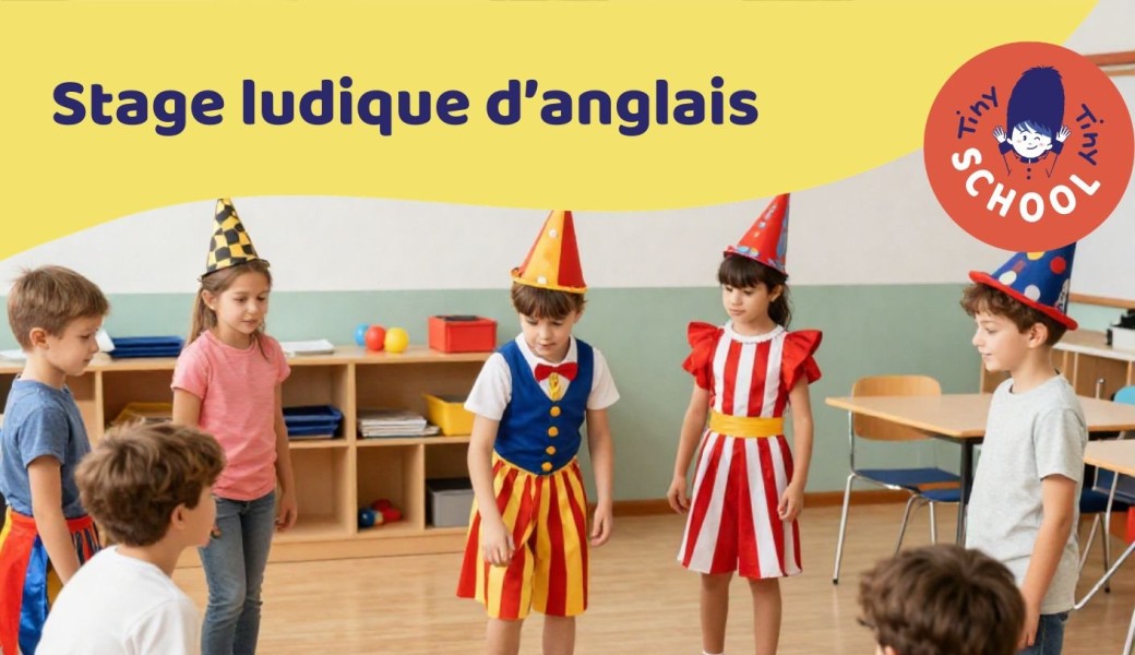 Vacances de printemps à Brest - Stages d'anglais pour enfants de 3 à 10 ans - avril 2026