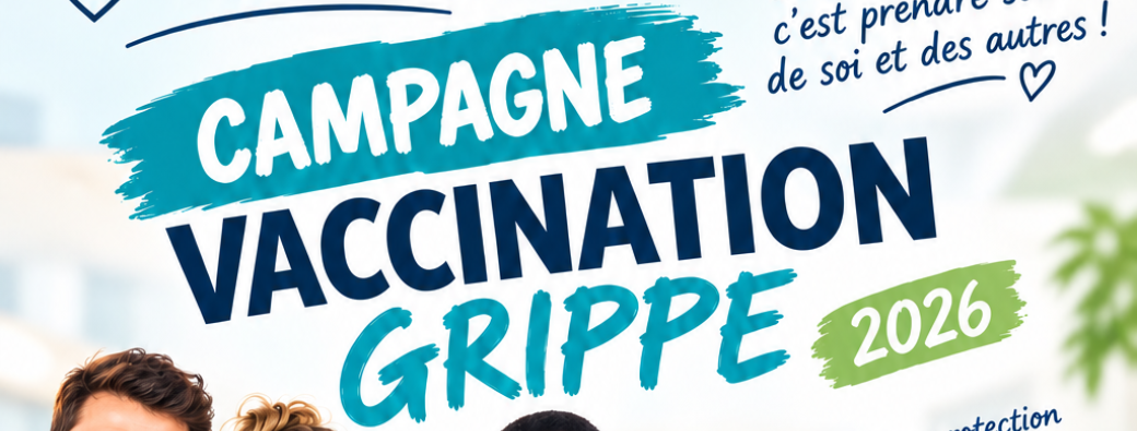 Vaccination grippale 2026/2027 Le CREUSOT
