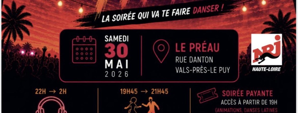 Vals BACK TO HITS avec NRJ Haute-Loire