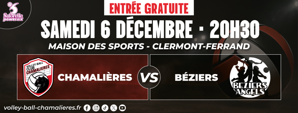 VBCC /BEZIERS (J10 SAFORELLE POWER 6)  ENTRÉE GRATUITE