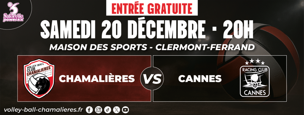 VBCC /CANNES (J13 SAFORELLE POWER 6)  ENTRÉE GRATUITE