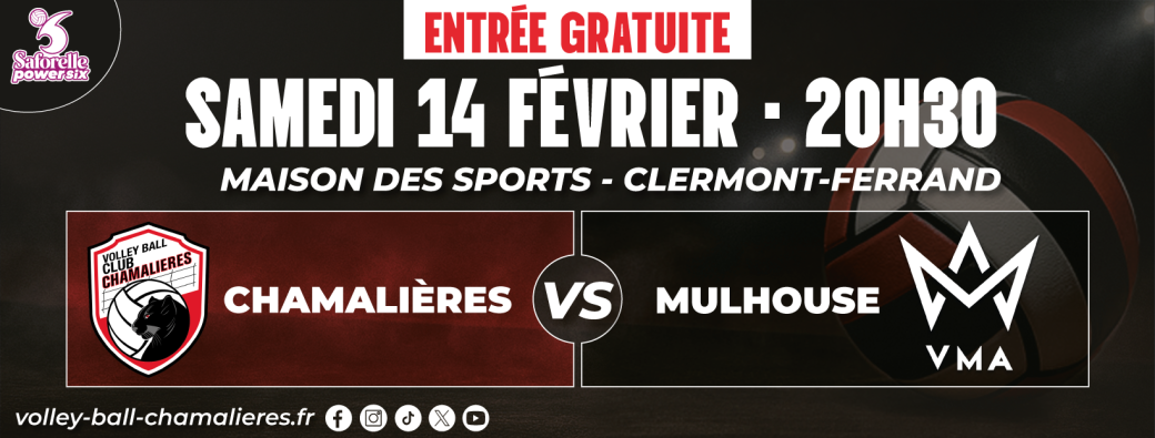 VBCC / MULHOUSE (J21 SAFORELLE POWER 6)  ENTRÉE GRATUITE