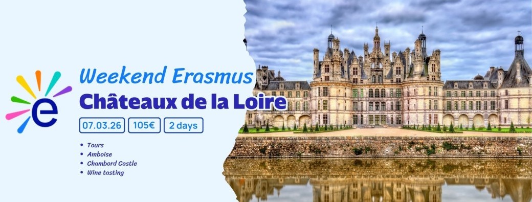 VCHT241026LY | Weekend Erasmus Vins et Châteaux de la Loire