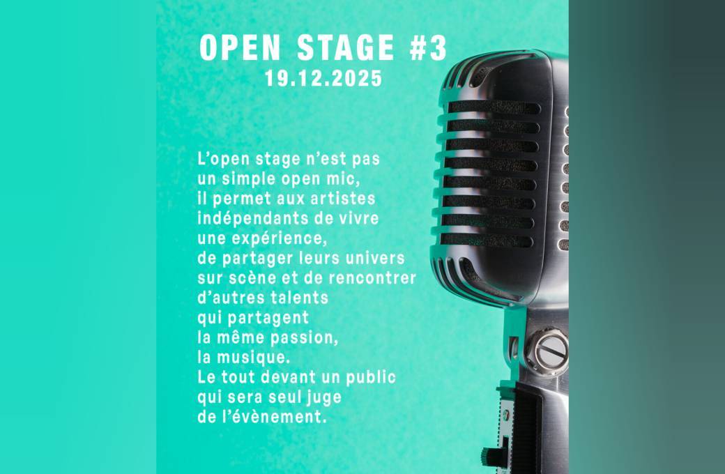 Ven. 19/12 : OPEN STAGE #3 x Chaud Time production