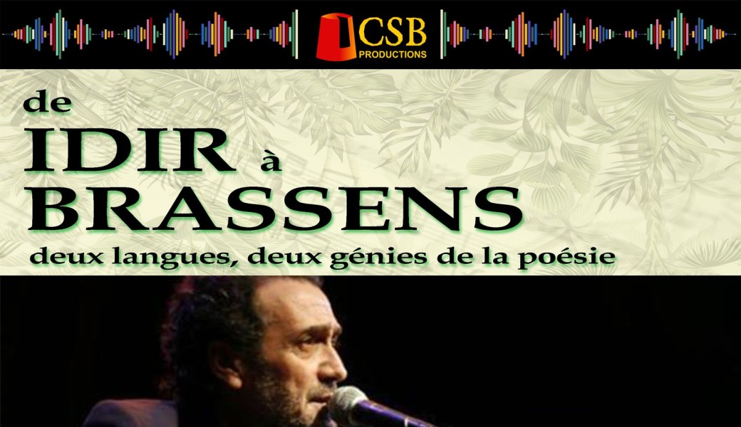 Ven. 21/11 : SIDI BEMOL (de Idir à Brassens)