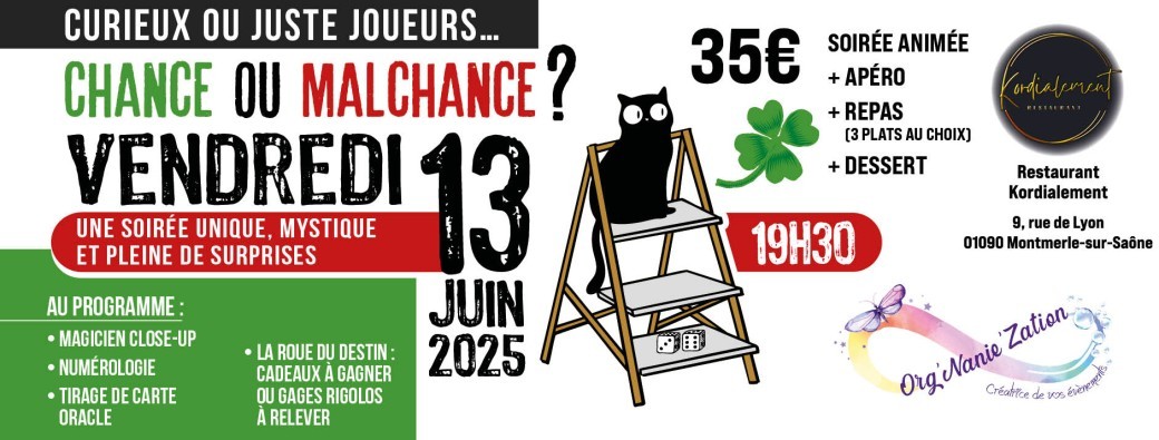 Vendredi 13 - Chance ou Malchance !
