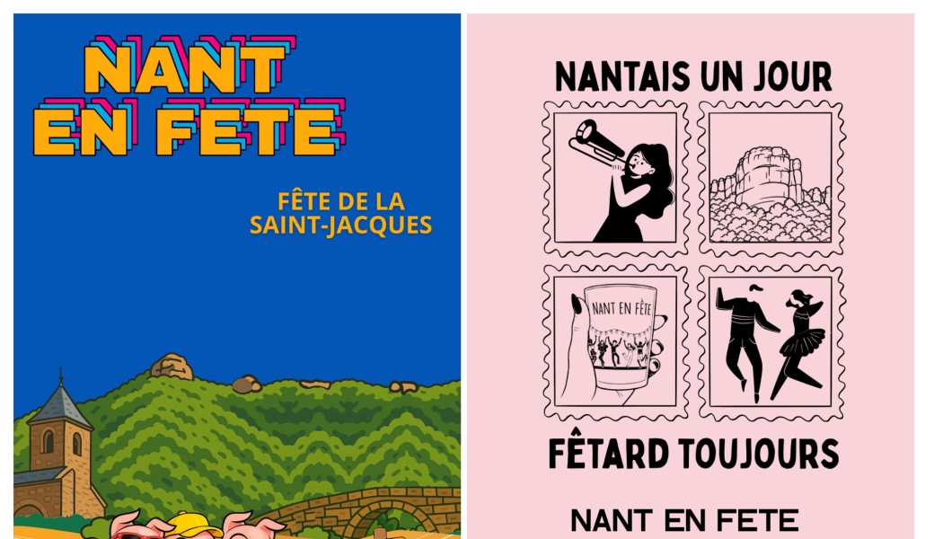 Vente d’affiche Recto/Verso Comité des fêtes Nant 2026