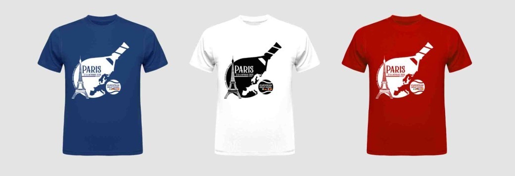 Vente des tee-shirts - Événement Tournoi européen 